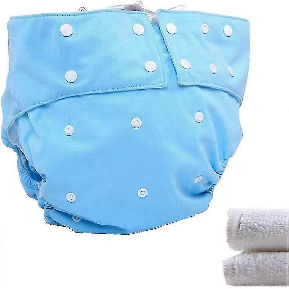 Cloth Diaper for Teens and Adults with 2 Inserts for Incontinence Care - Double