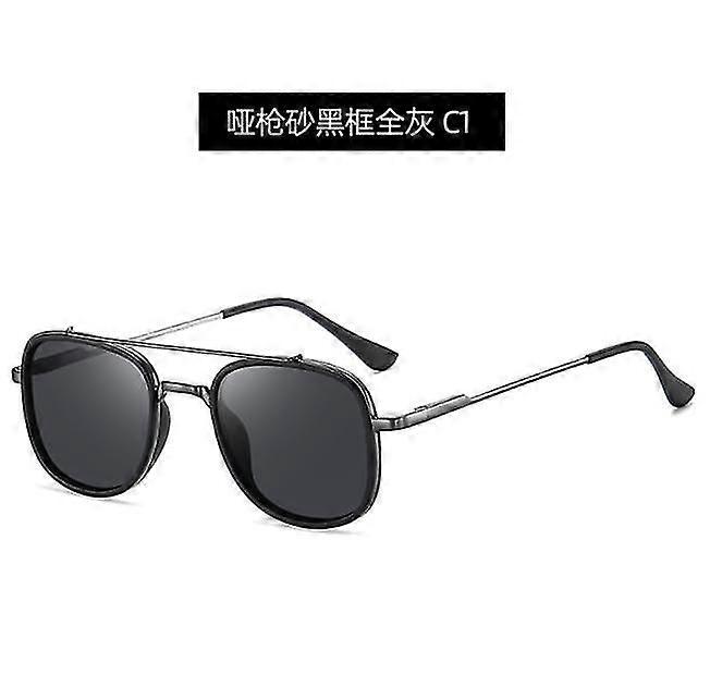 Yeni Outlet Erkek Trend Metal Polarize Güneş Gözlükleri Seyahat Sürüş Gözlükleri