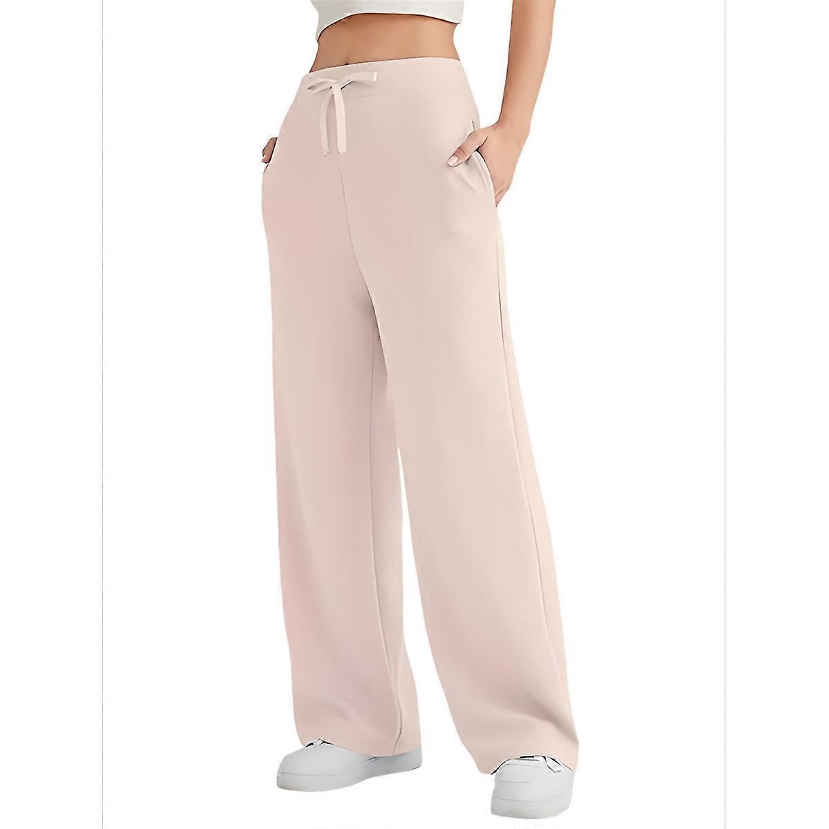 Womens High Waisted Baggy Sweatpants L