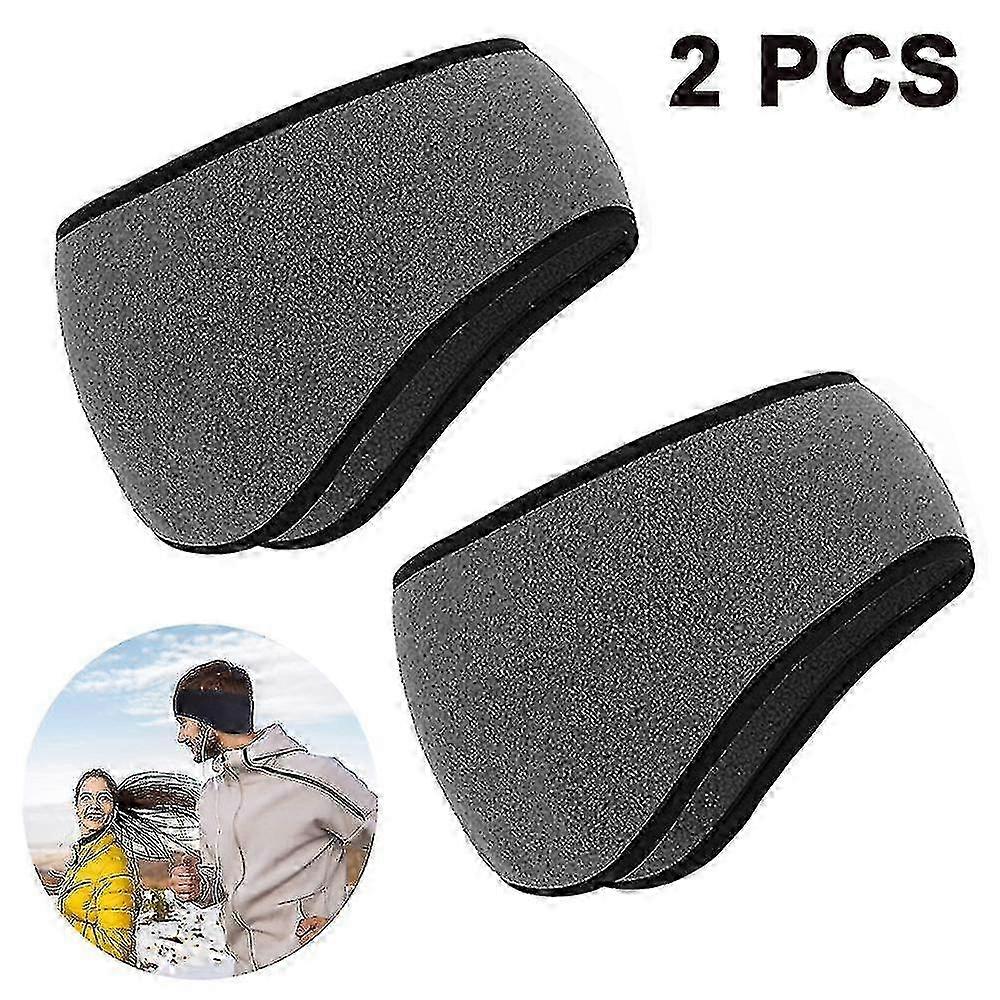 Cache-oreilles pliables pour hommes et femmes pour rester au chaud en hiver Noir f26
