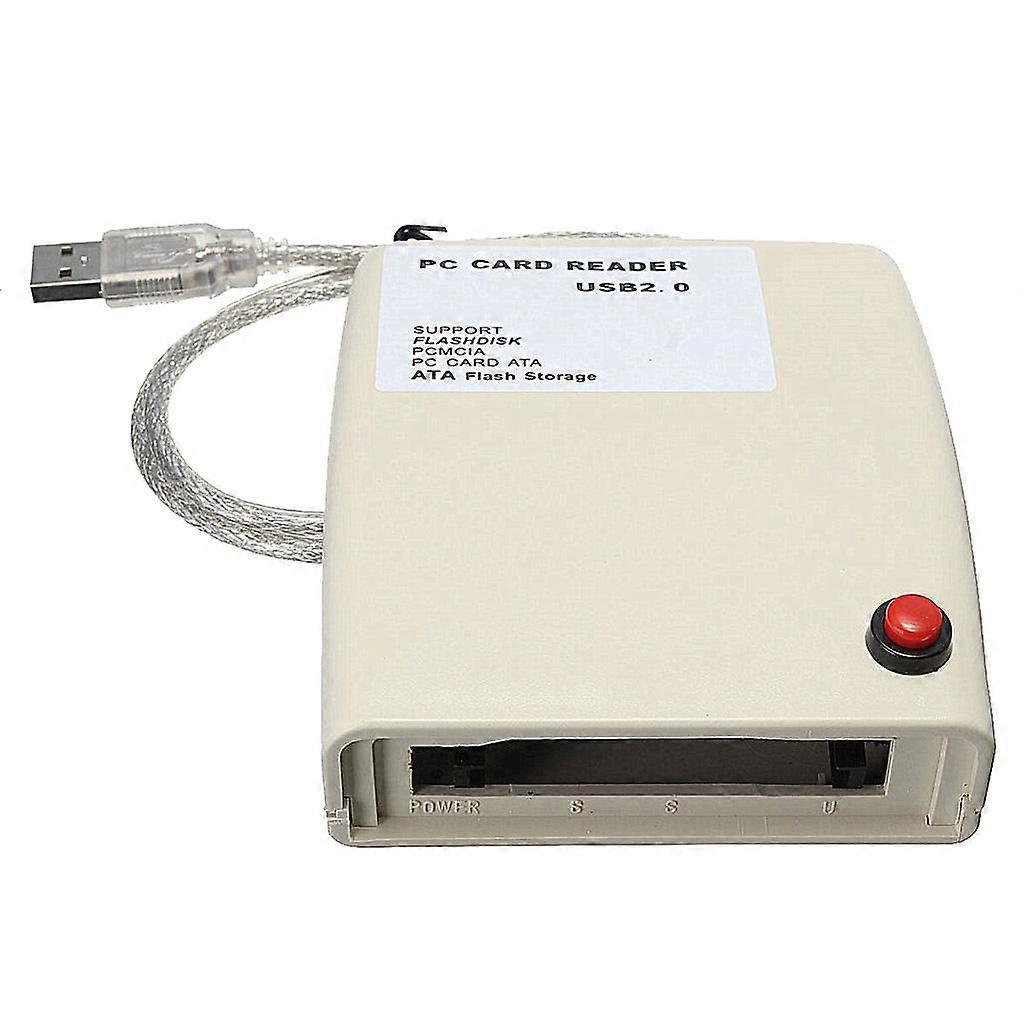 USB 2.0 PC ATA PCMCIA Memory Card Reader Adapter Converter 68 Pin