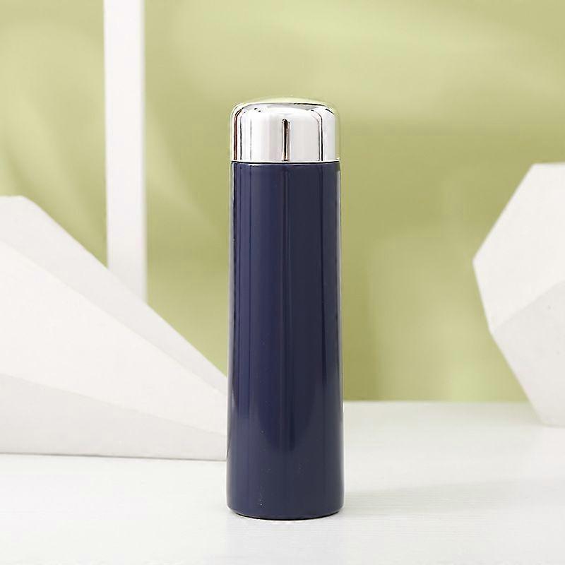 9oz Water Bottle,Vacuum-Insulated Stainless-Steel,Double-walled Thermos Water Bottle-Blue