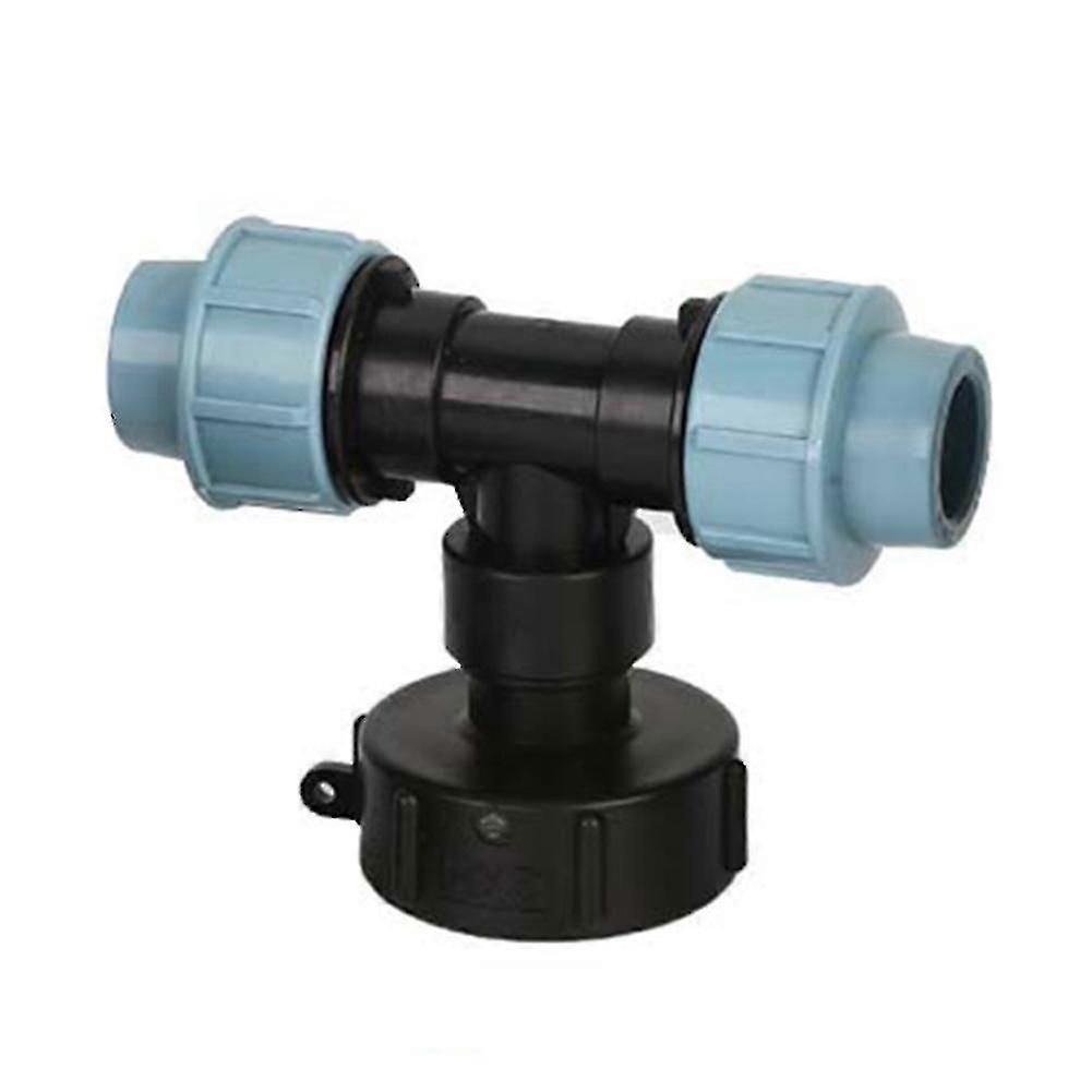 Ibc Tank Water Pipe Connector Garden Lawn Hose Adapter Home Tap Fitting Tool Cy)