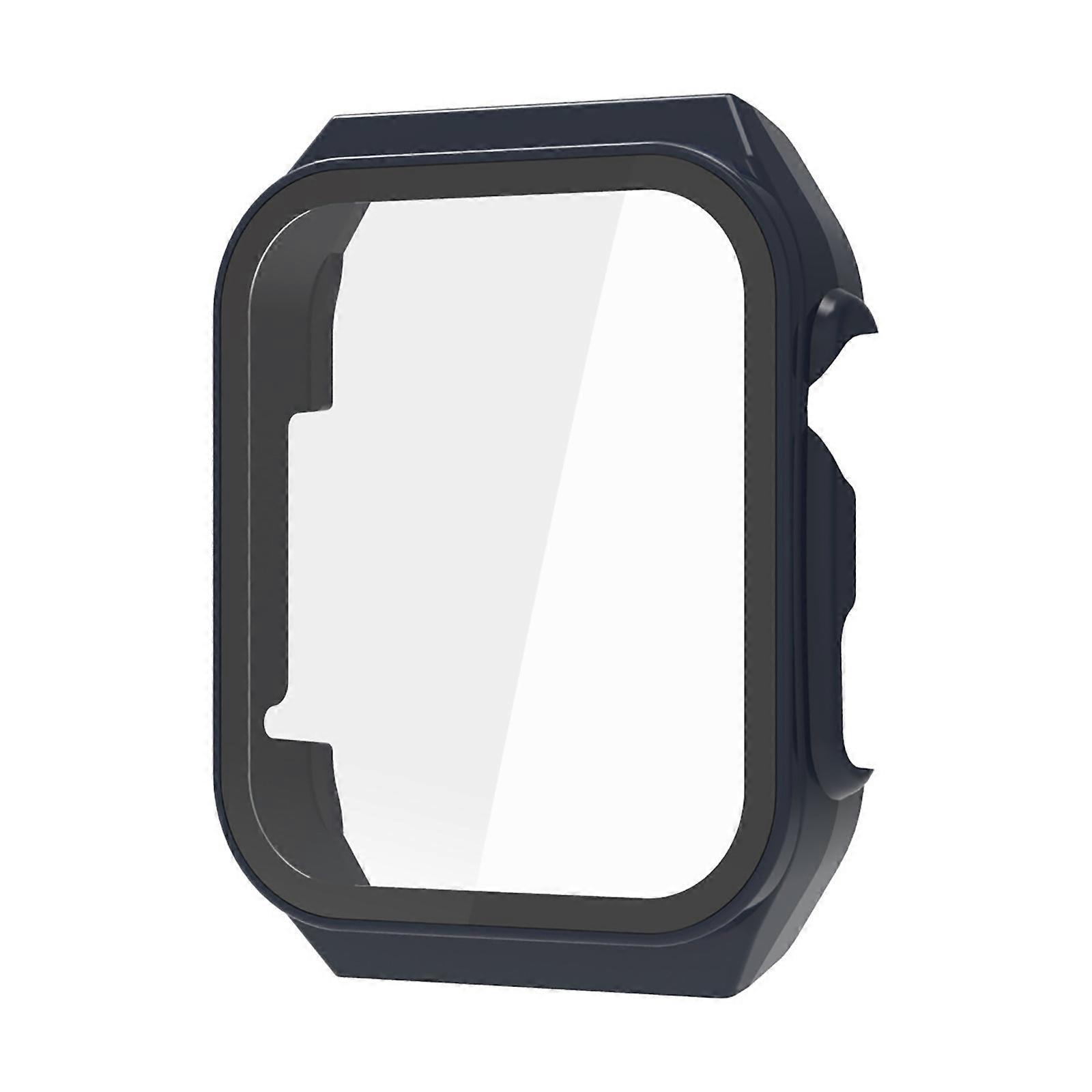 Case for Watch Smartwatch PC Case Shockproof Cover All-Around Protective Bumper Shells  Blue