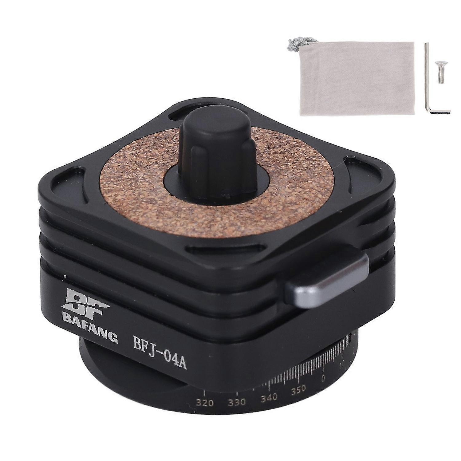 Camera Quick Release Plate and Clamp Base Kit Aluminum Alloy 360° Rotation Camera Tripod Stabilizer