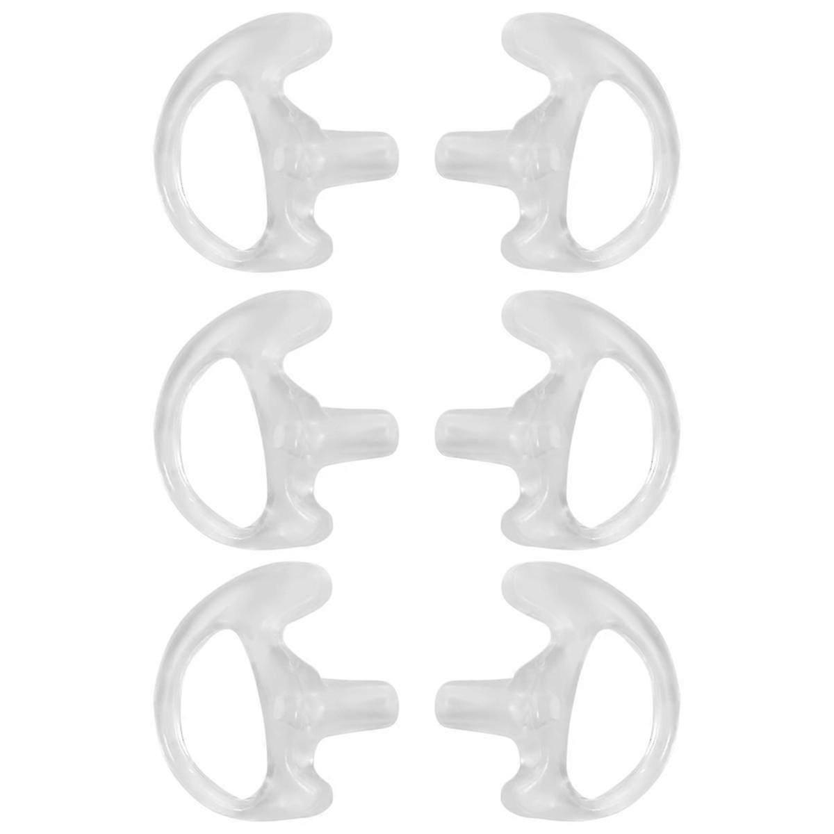 Soft Radio Earmold Replacing Earpiece Insert Acoustic Coil Tube Audio Kits Headphone Accessories M