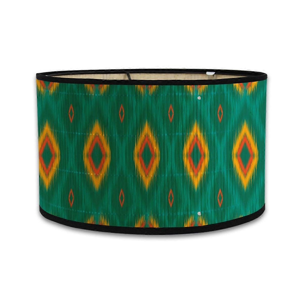 Lamp Shades Print Oval Lamp Shade 30x30x20CM Vintage Lamp Shades D