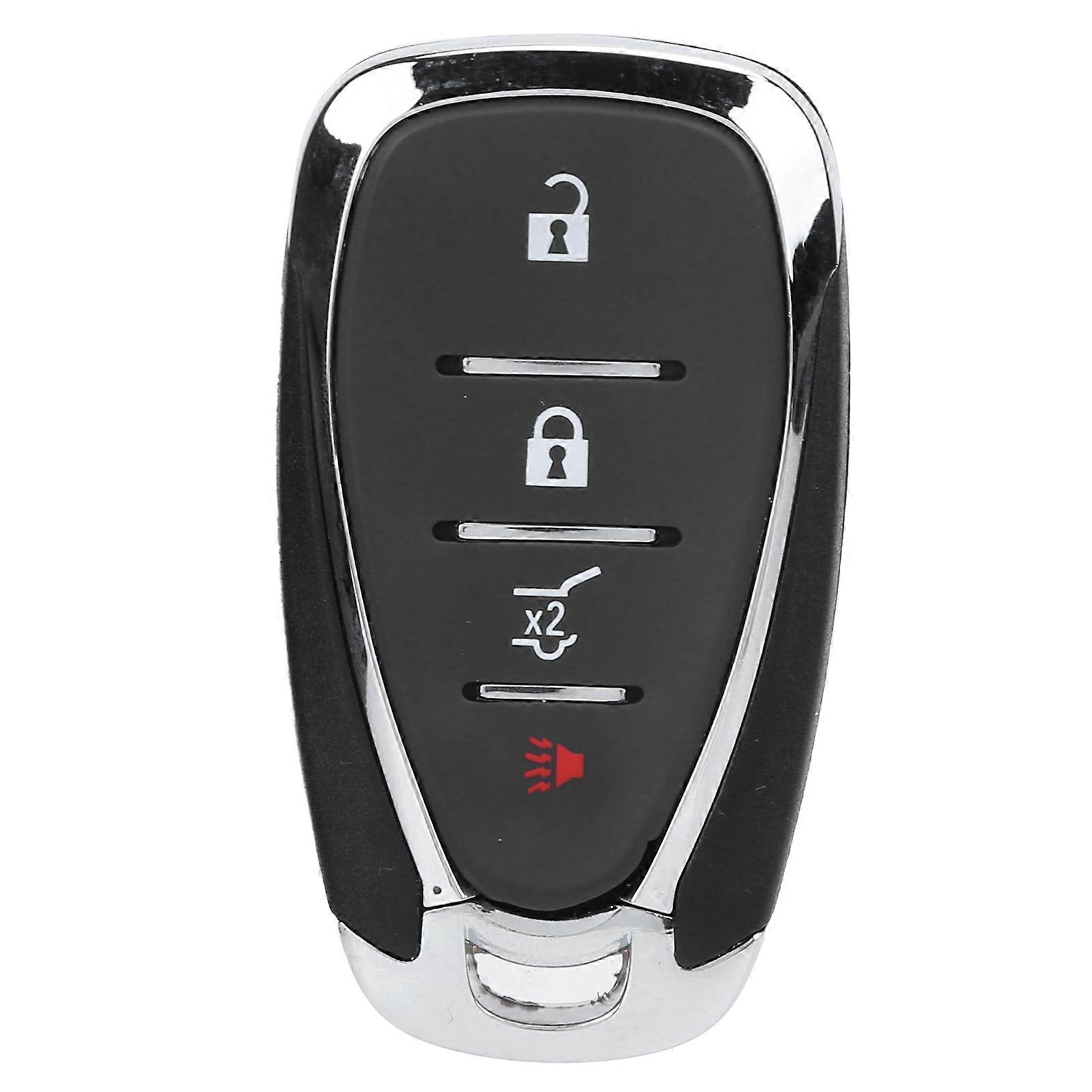 Remote Car Key Shell Case 4 Button Replacement for Chevrolet Cruze Malibu Camaro/2/3/4/5