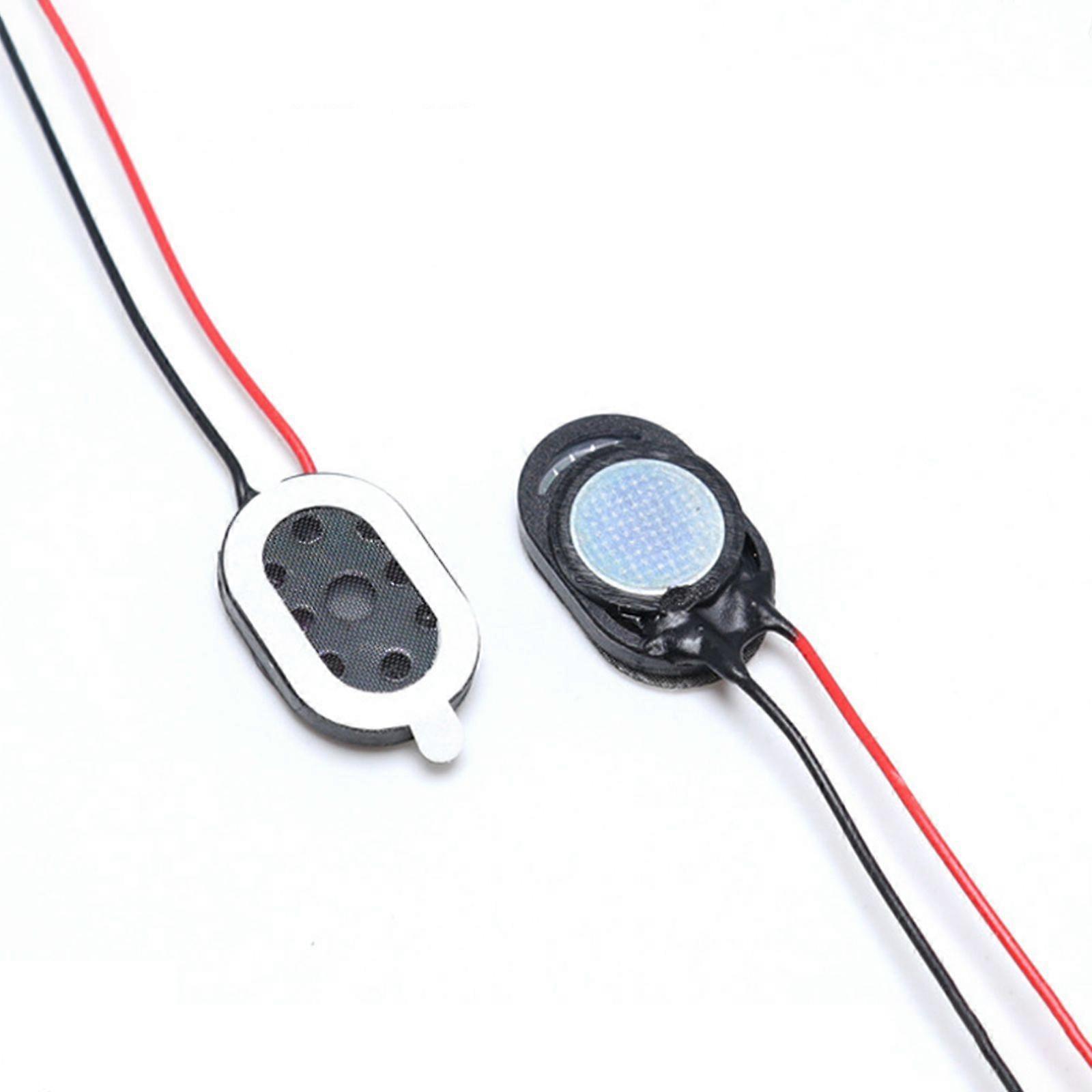 2pcs 1510 1015 Speaker 8 ohm 1W8R Horn Loudspeaker Wired DIY Audio Accessory