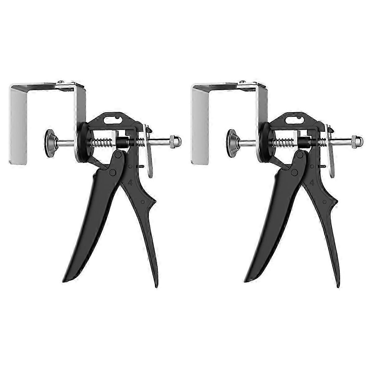 2pcs Drawer Front Installation Clamps,Cabinet Door Clamp Hardware Jig,Multi-Adjustable Drawer Panel Fixing Clamp Edition