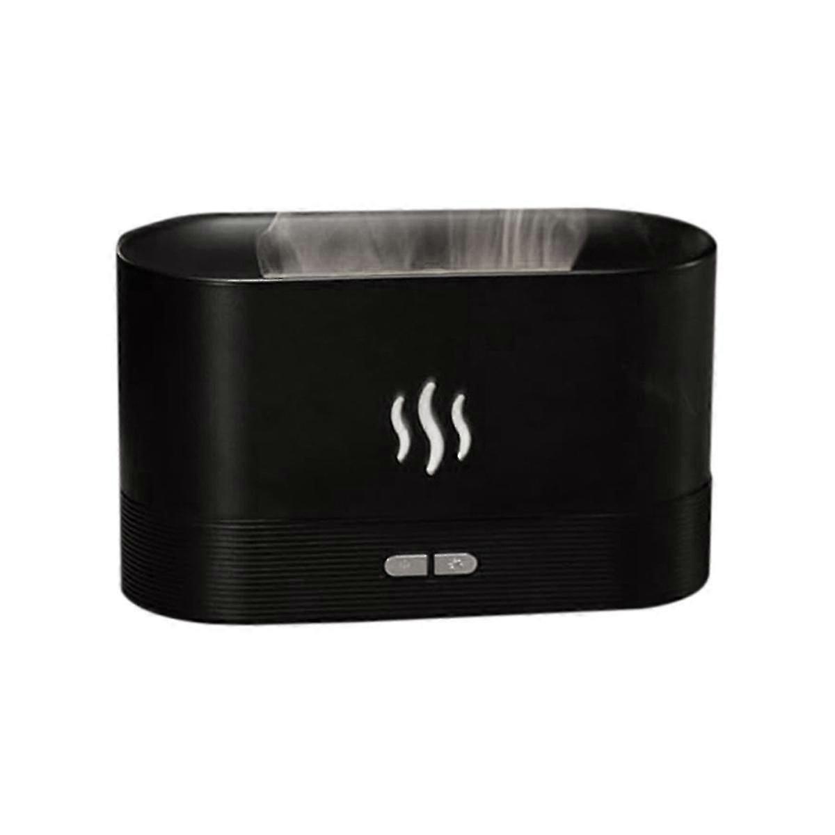 Essential Oil Diffuser, Humidifier with 7 Colors Flame Light Humidifier Diffuser for Spa Home Yoga