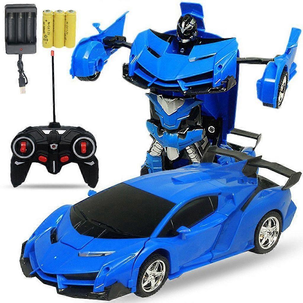 Remote Control Car with 360Rotating Stunt One-Button Deformation for Kids Gift
