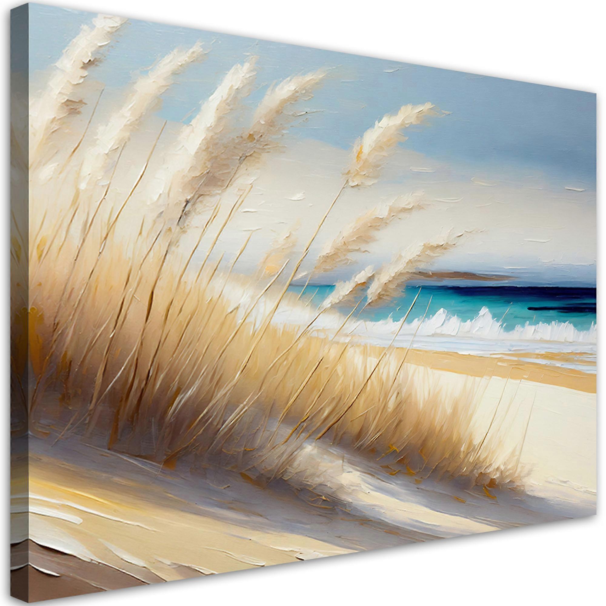 Leinwandbild, Stranddünen - 90x60