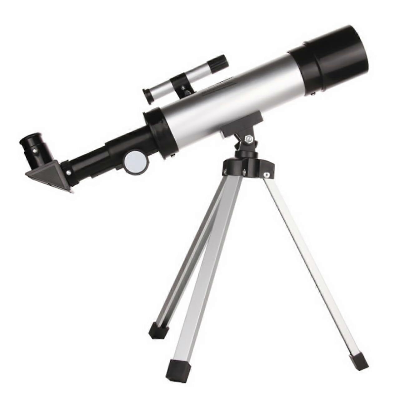 360/50mm Astronomical Refractor Telescope 90x for and Stargazing Handheld Tripod Phone Clip Adjustable for Beginners