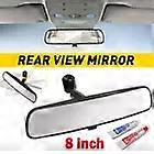 Universal Inner Inside Interior 8 Inch Rearview Rear View Mirror w/Adhesive Kit