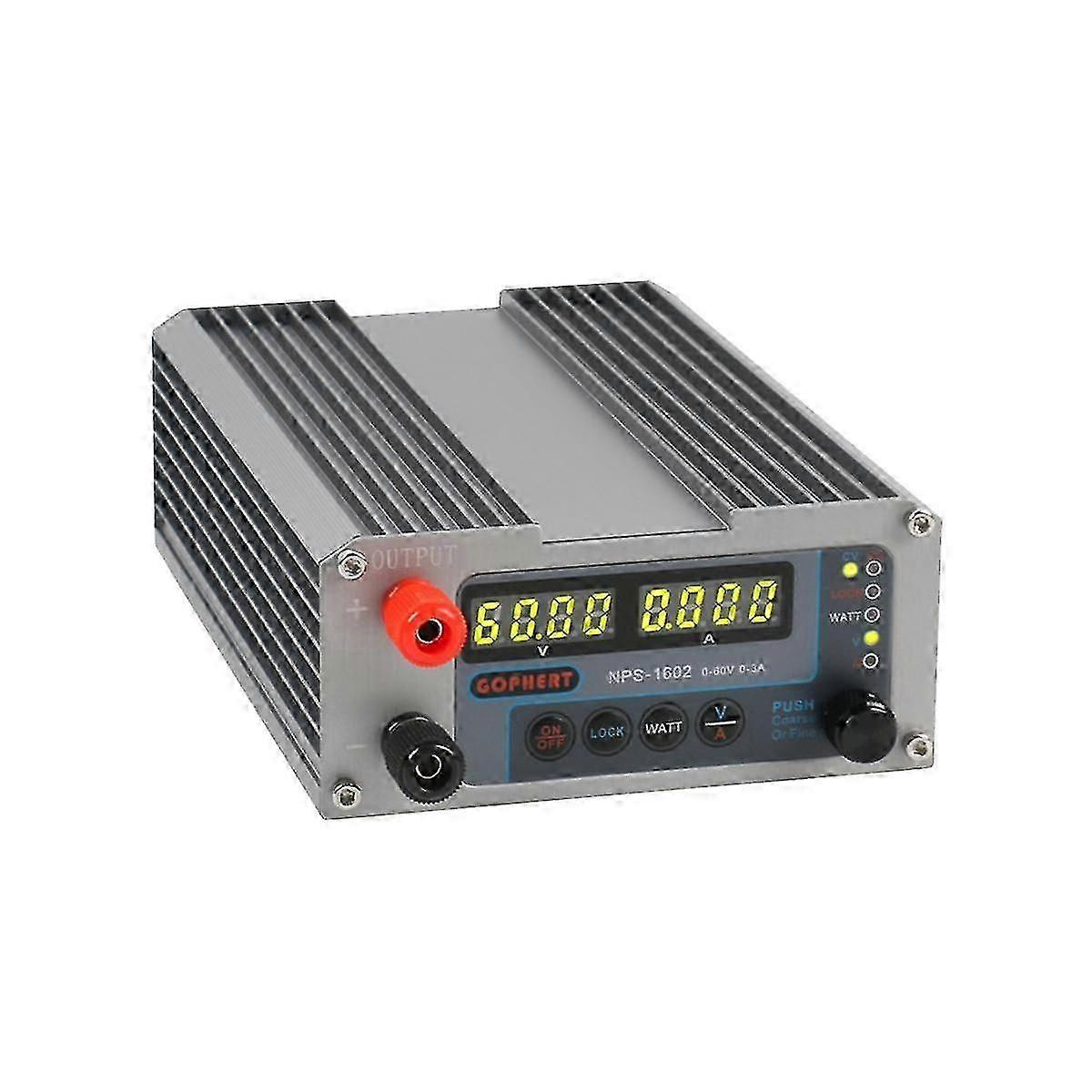 -1602 Lab Adjustable Digital Mini Dc Power Supply Diy Switch Power Supply Watt With Lock Function