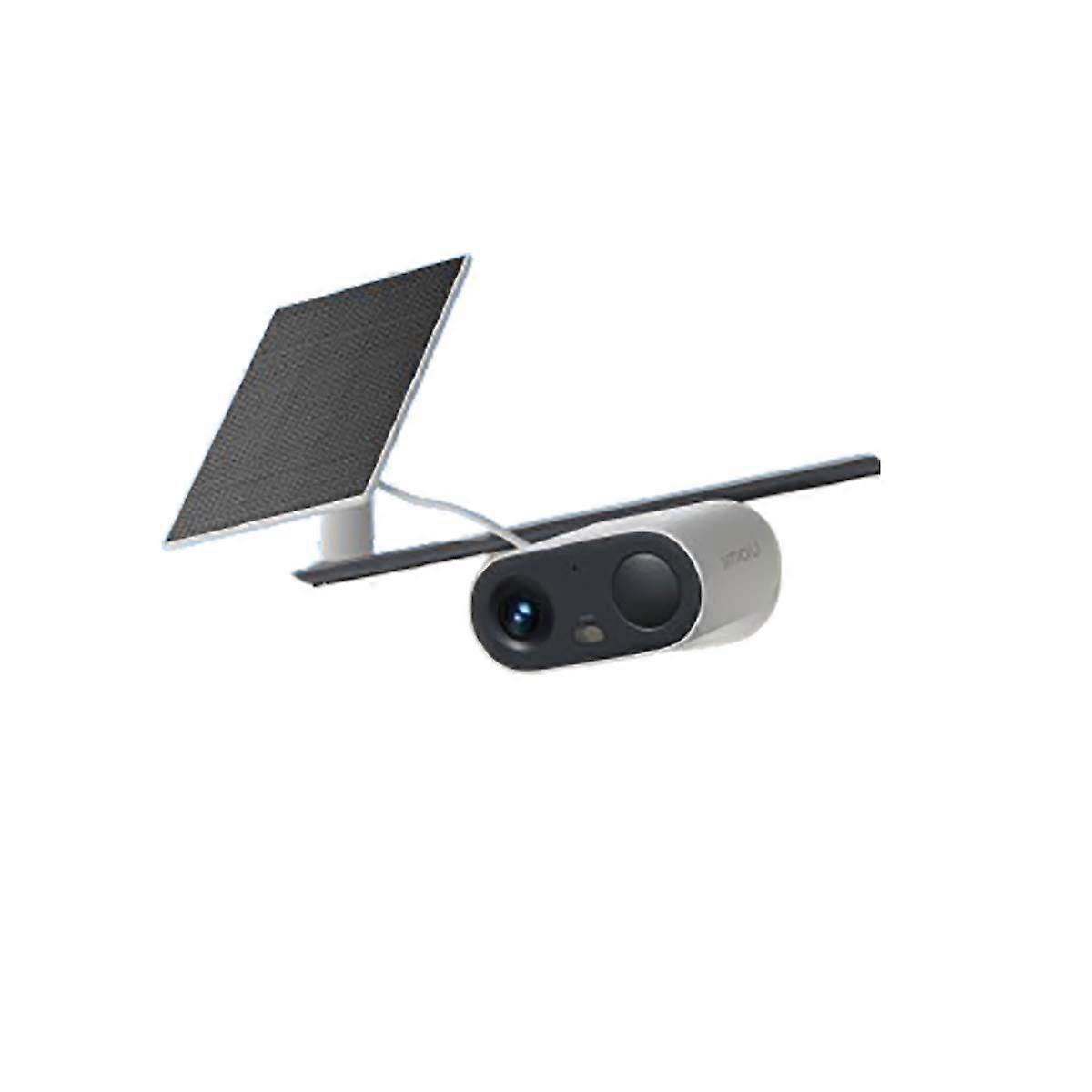 3MP 2K Wi-Fi Connected Camera Model Cell Go Full Color with Solar Panel, White