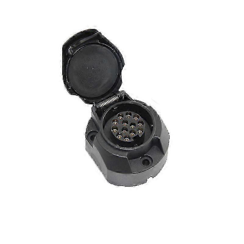 13 Pin Adapter For Connecting Trailers And Caravans,screw Connector,13 Pin Socket, Hitch Socket,12v