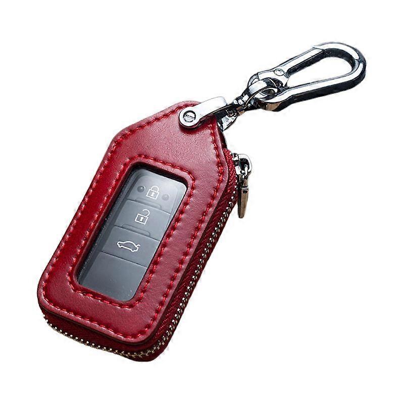 Simple Car Key Case Fob Pouch Car Remote Key Fob Bag Smart Keychain Case