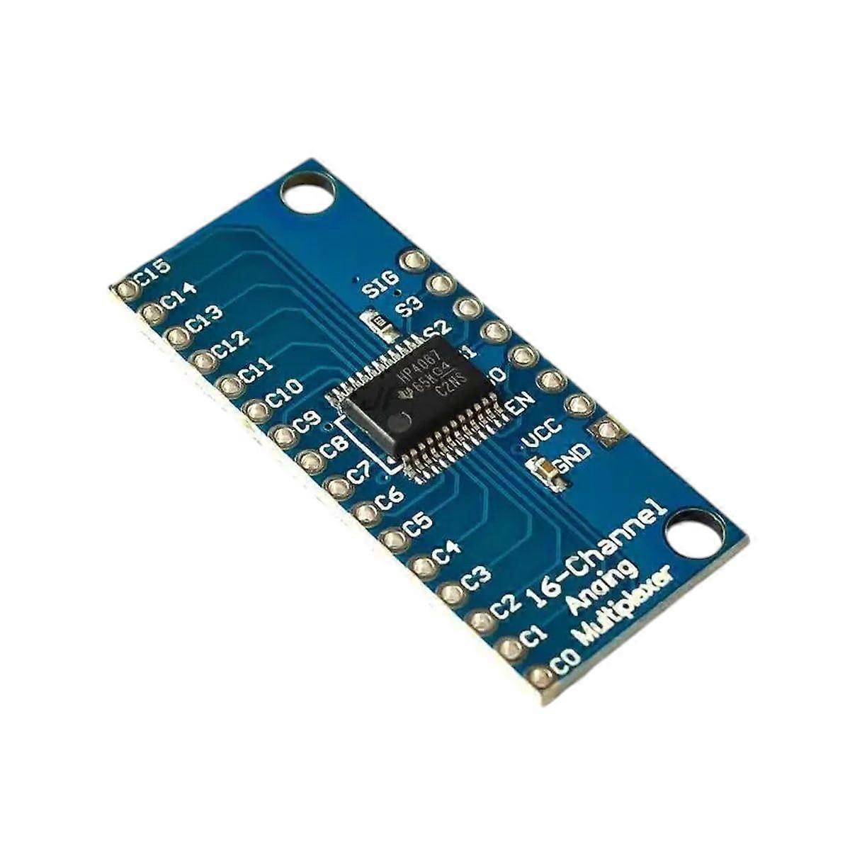 CD74HC4067 High-Speed CMOS 16-Channel Analog Multiplexer for Analog and Digital Signal Switching