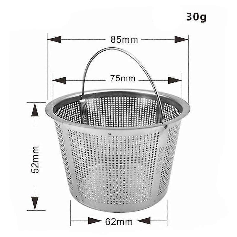 Kitchen Sink Filter Stainless Steel Mesh Sink Strainer Food Slag Tool Bathroom Floor Drain Hole Filter Trap Hair Catcher StopperCraft Pipe Cleaners