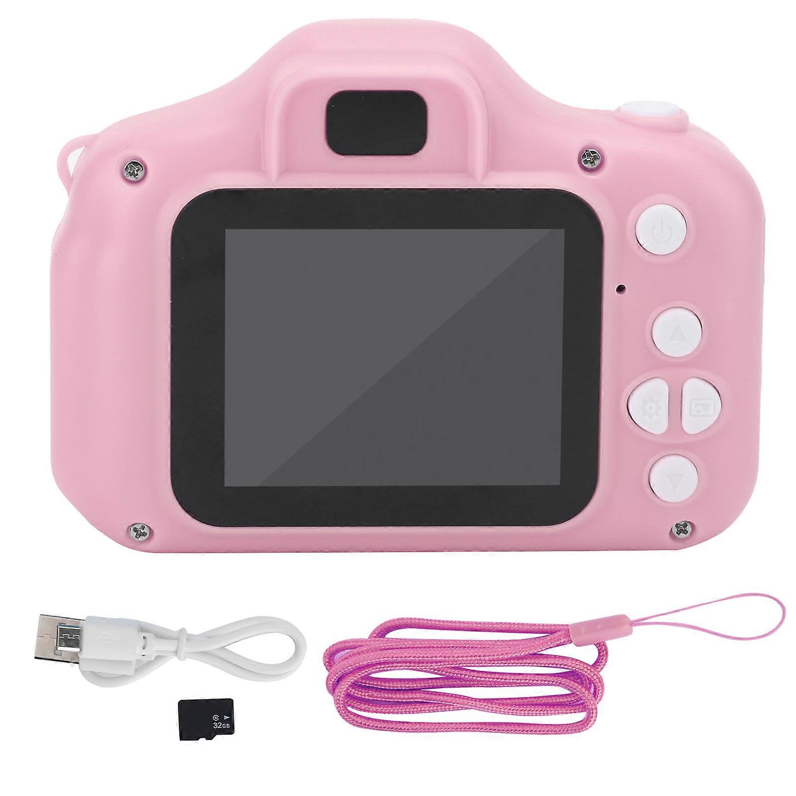 X2 Multifunctional Children's Digital Camera Photo Video with Memory Card Mini Gift