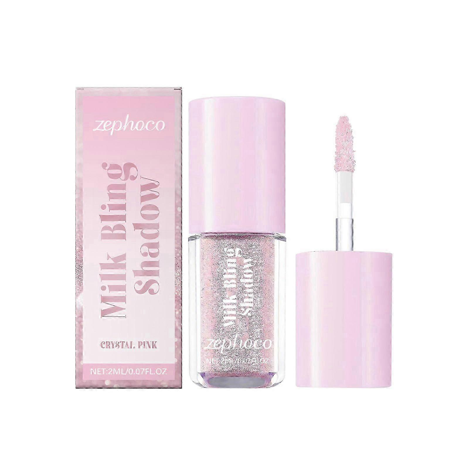 Zephoco Colorful Pearlescent Liquid Eye Shadow Series Natural Highlight Color Eye Shadow Party Play Makeup