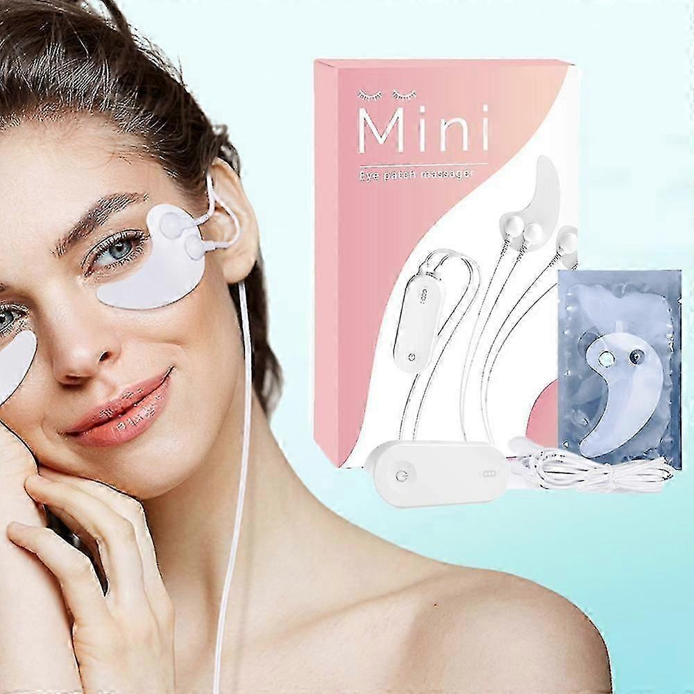 Soins des yeux Microcourant Rf Massage Masque pour les yeux Rf Mini Eye Patch Masseur Hydrogel Eye Patches Masseur Chaud
