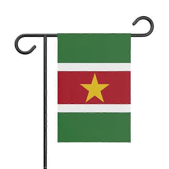 Garden Flag – from Suriname – 32 x 47.5 cm – Durable Polyester – Horizontal Format – Outdoor