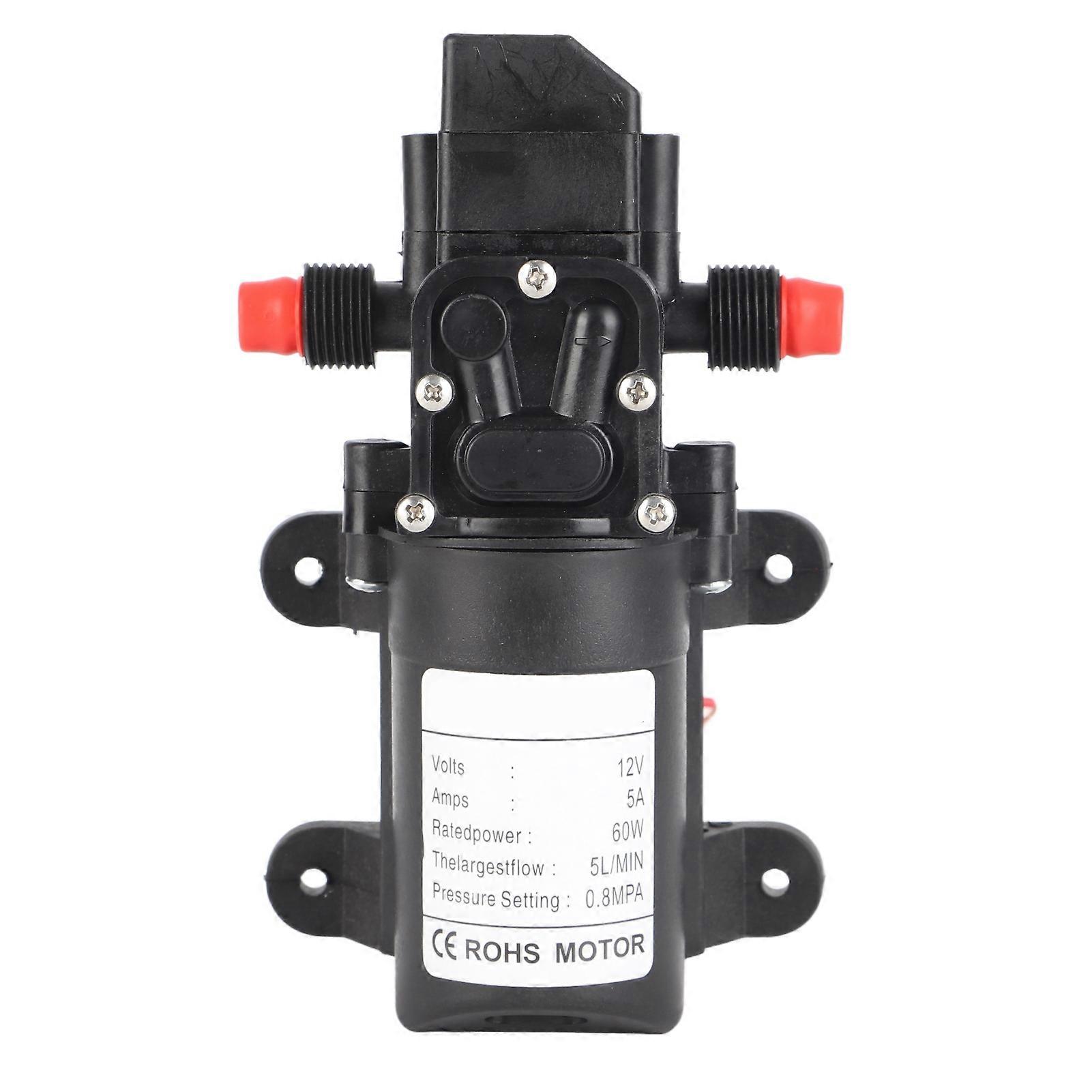 High pressure water pump for caravan 12V DC 116Psi self-priming