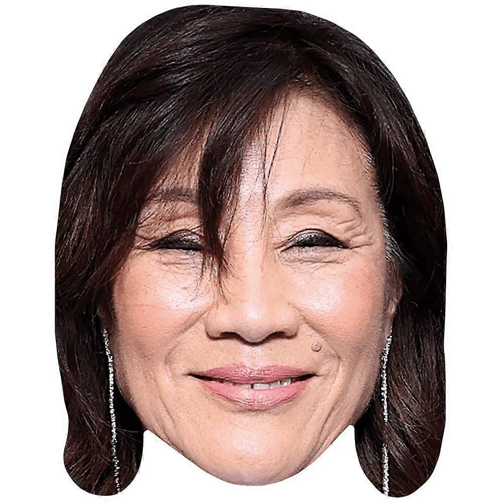 Janet Yang (Smile) Big Head. Larger than life mask.