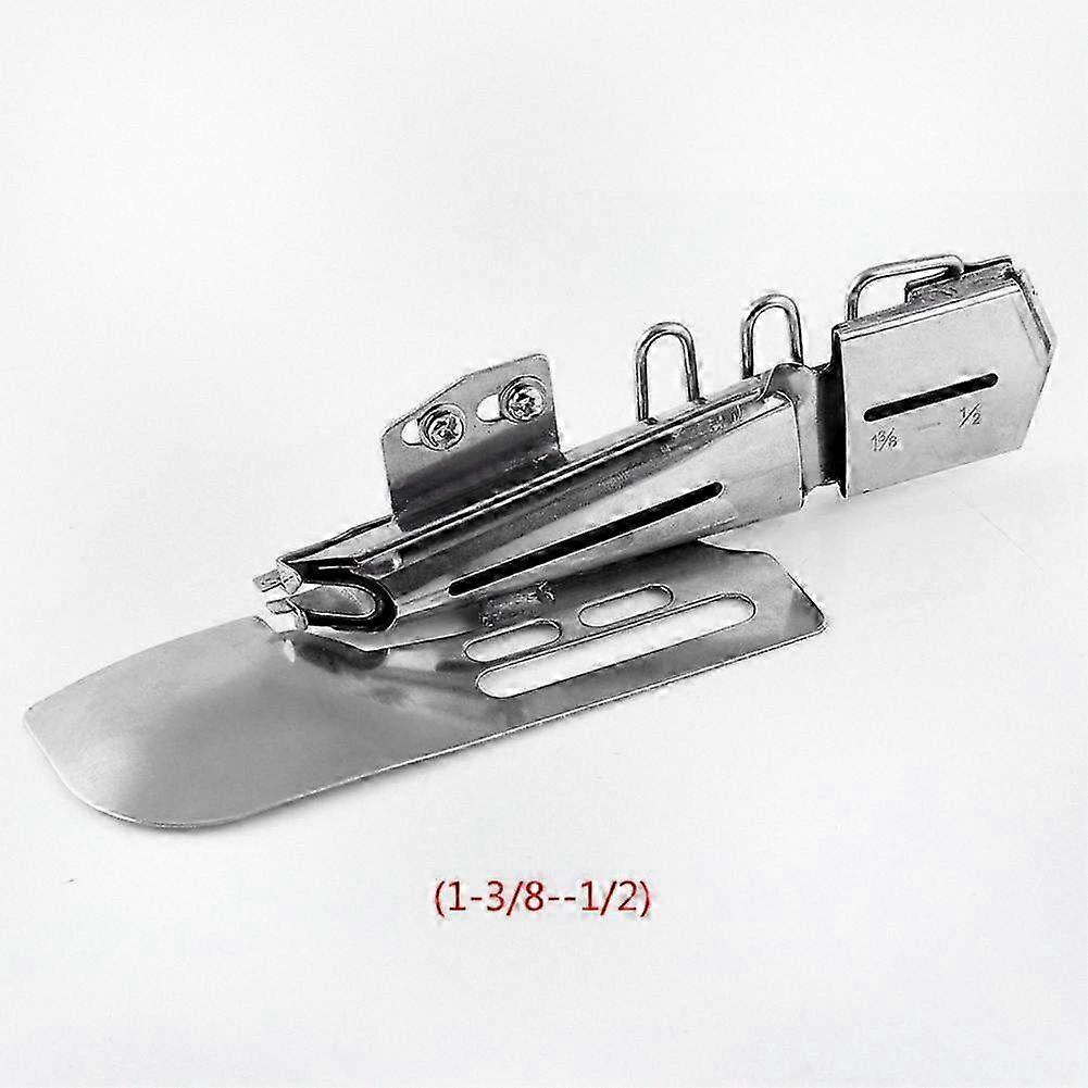 Industrial Sewing Machine Binding Attachment Folder for Various Brands (1-3/8 to 1/2)