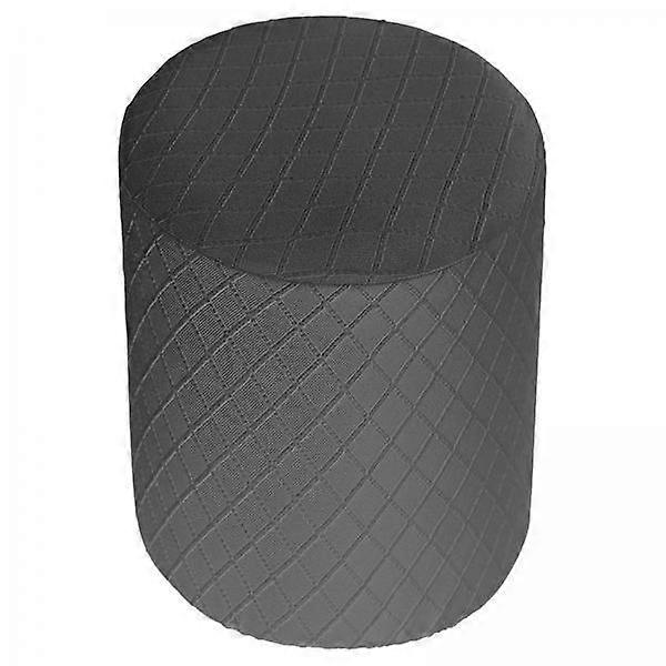 2x stretch pouf cover, παχιά στρογγυλά καλύμματα pouf πολυεστέρα για σκαμνί καθιστικού,