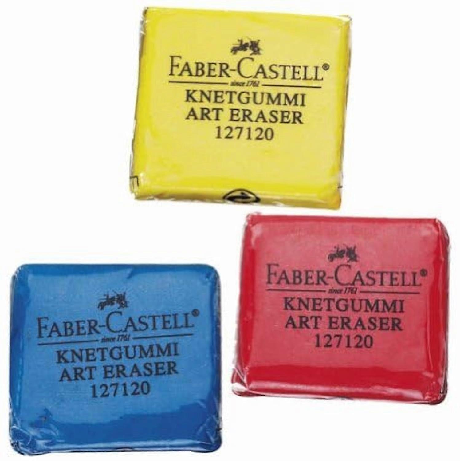 Kneadable Eraser From Faber Castell, Package of 18