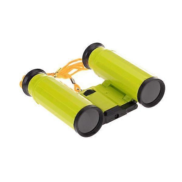 4 X 28 Mm Folding Binoculars Observation Telescope Toy for Children with Neck