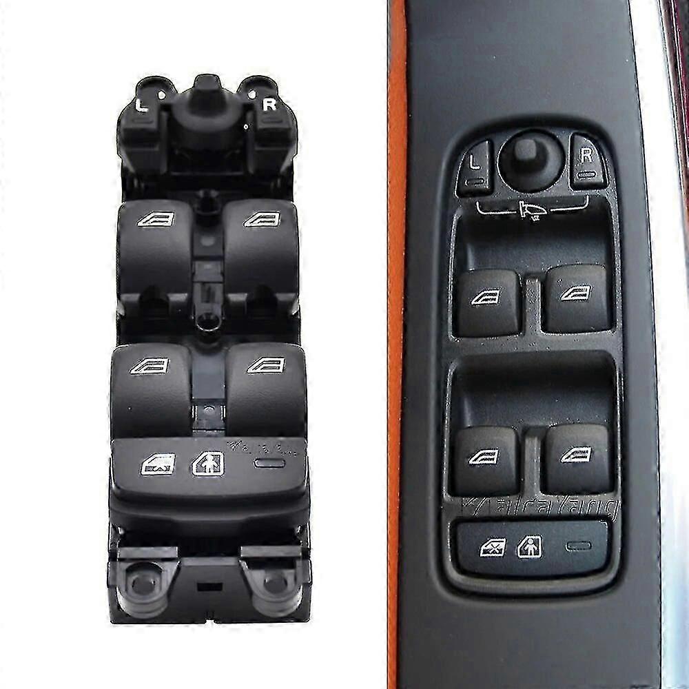 Power Window Control Switch with Child Lock Lifter Button for Volvo V60 S60 XC60 31334348