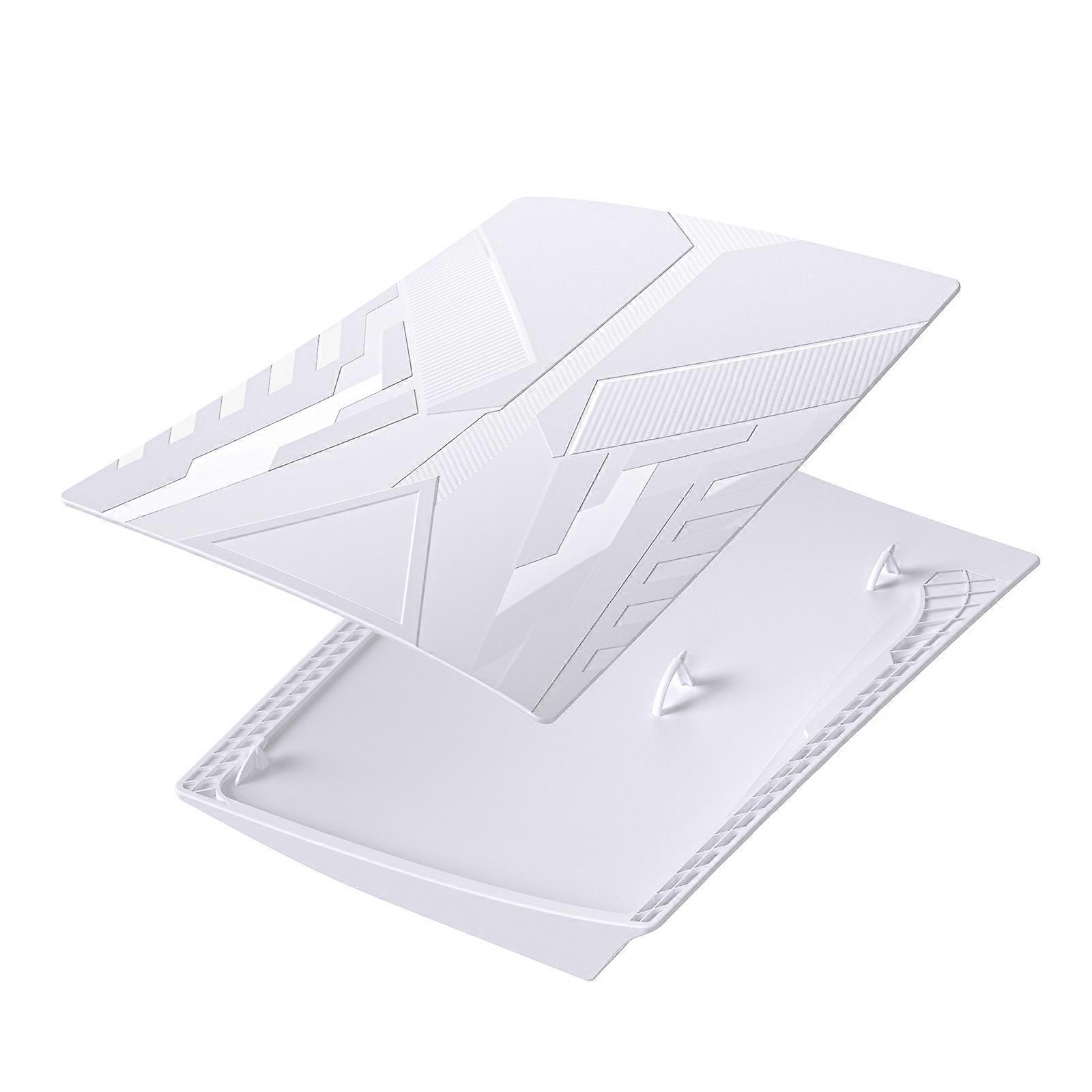 Frontplatte PC-Abdeckung Schutz für Shell Ersatzhaut für Gehäuse für Laufwerksversion Hostkonsole für Gehäuse Weiß