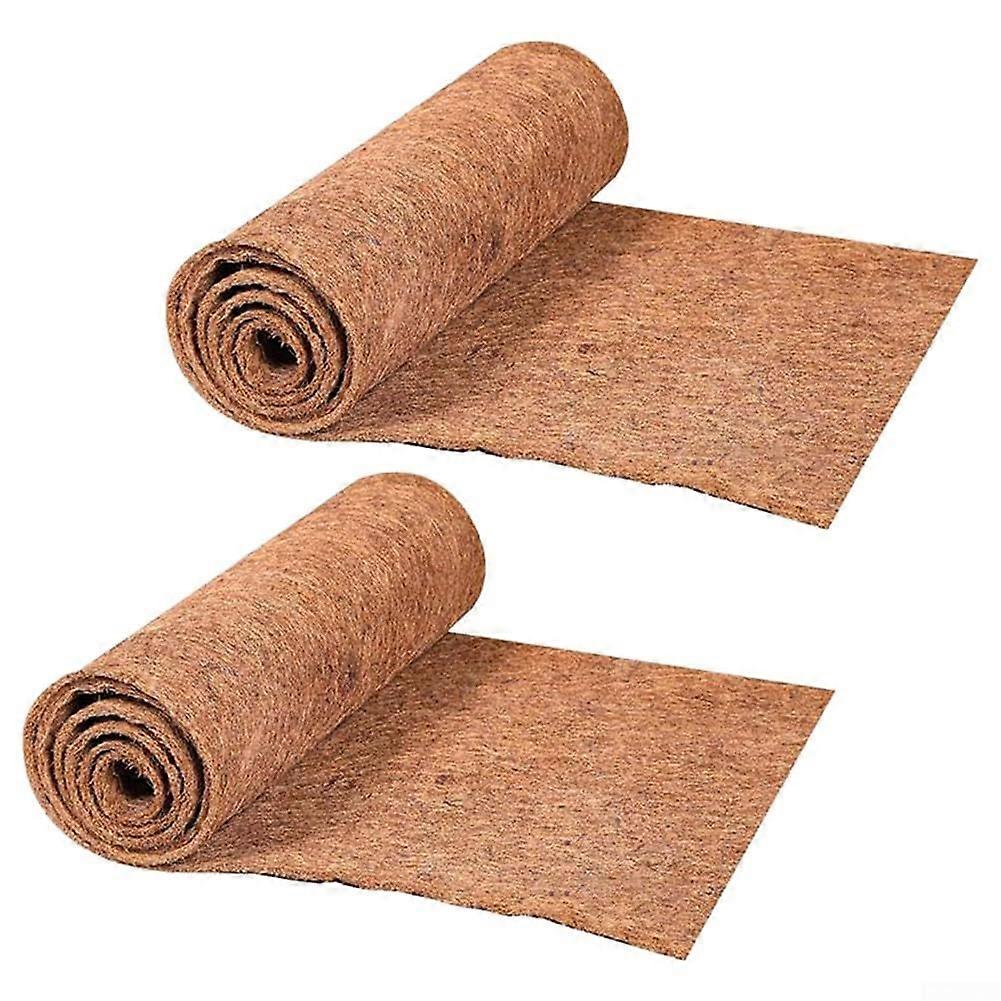 Breathable coconut palm mats, reliable ulation solution to protect your garden plants (40 x 100 cm) 40100CM