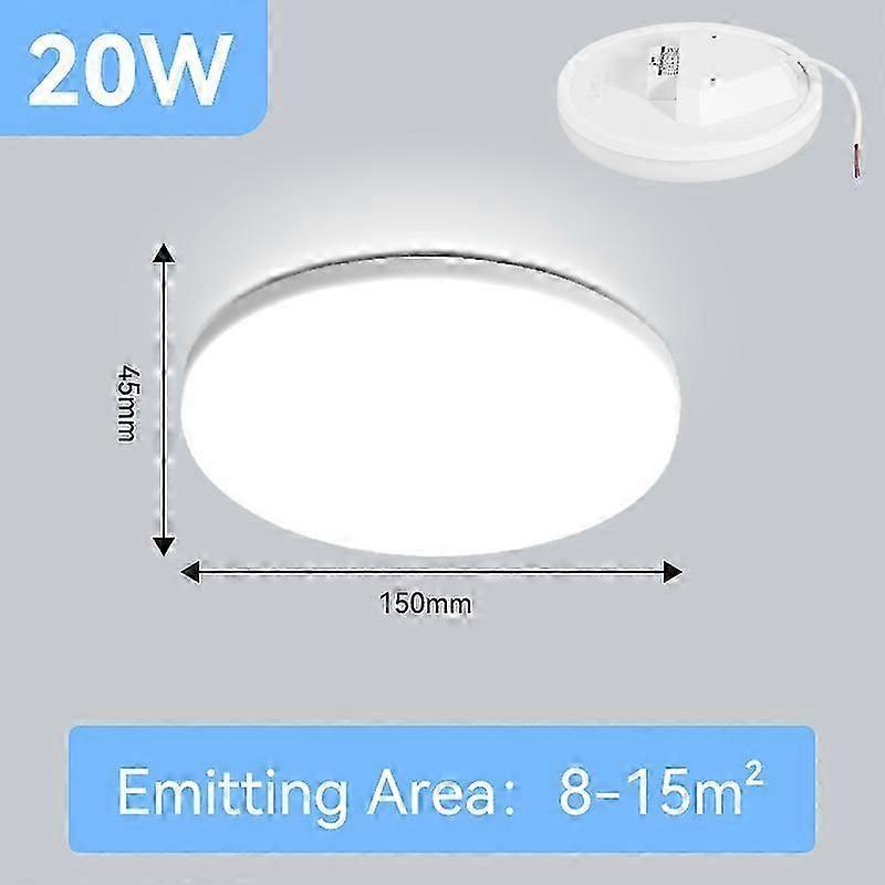 Led Ceiling Light Panel Bathroom Lights 30w Wall Light Modern Led Kitchen Light For Room Bedroom Indoor Ultra Thin Ceiling Lamp