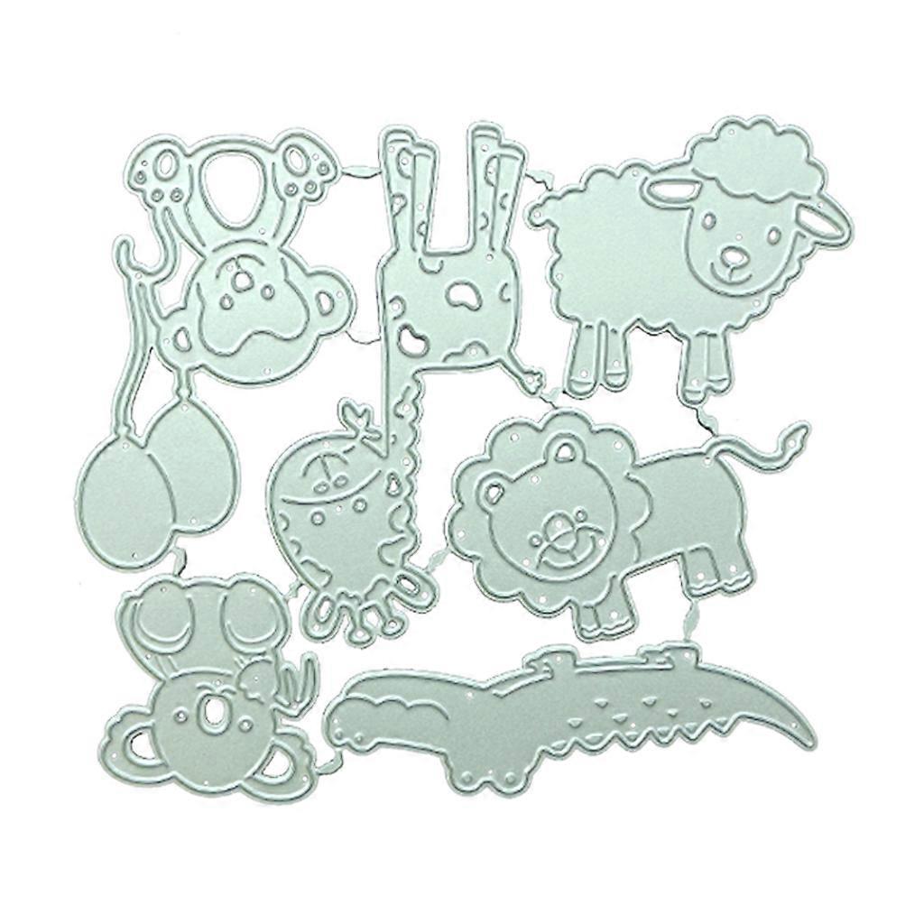 Κινούμενα σχέδια μικρό ζώο κοπής πεθαίνουν στένσιλ για δημιουργικό χαρτί τέχνες τέμνον πρότυπο εξαίσια δώρα για τα παιδιά έφηβοι αγόρι