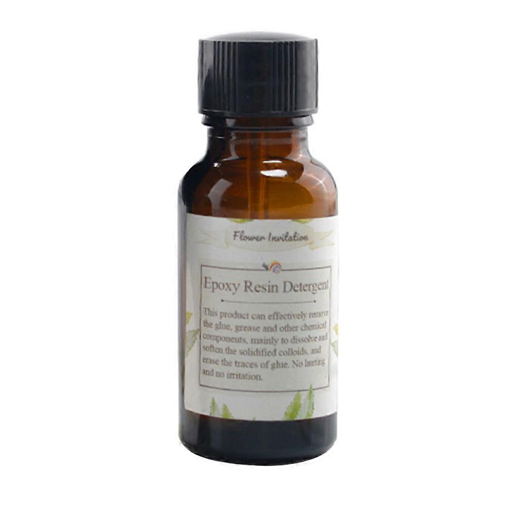 Easy to Use 20ml Epoxy Resin Detergent Silicone Mold Protector AB Glue Soften Resin Coating Cleaner DIY Starter Art