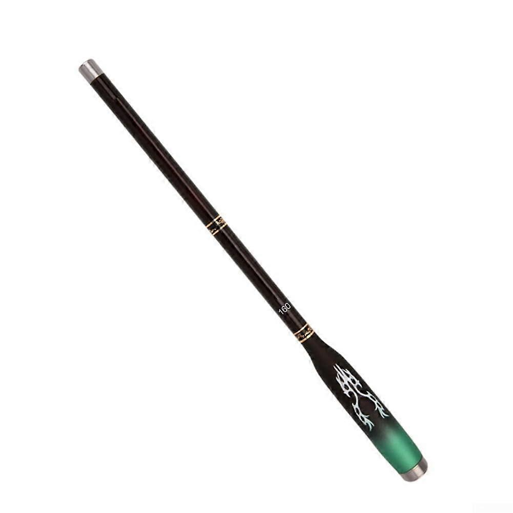 Streamlined, ultralight fishing experience with a robust 27cm carbon fibre rod designed to lift weights up to 500g 1.6m1.2 knots Green