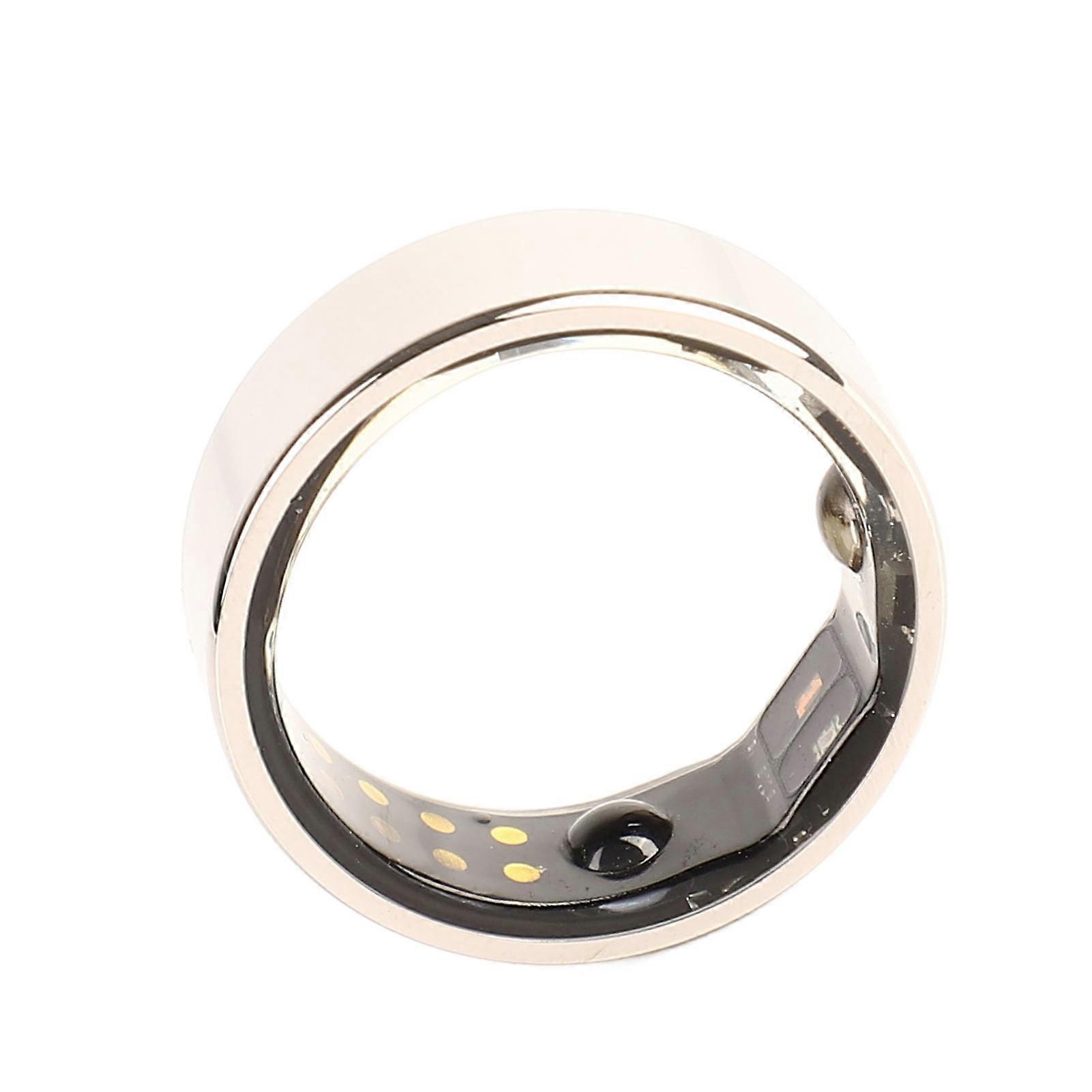 Smart Ring Wearable Step Counter IPX8 Water Resistant Sleep Tracking Smart Ring with Charging Base 9 