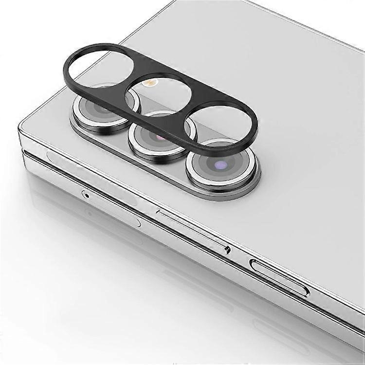KALEBOL KLB-LPC005 Compatible For Samsung Galaxy Z Fold6 5G Hollow Lens Protector Aluminum Alloy Phone Camera Bezel Cover