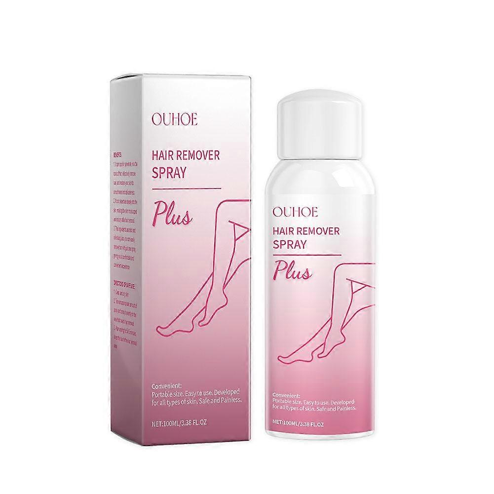 Hair Removal Spray, 100ml Mild Formula for Smooth Skin Depilation, Easy to Use