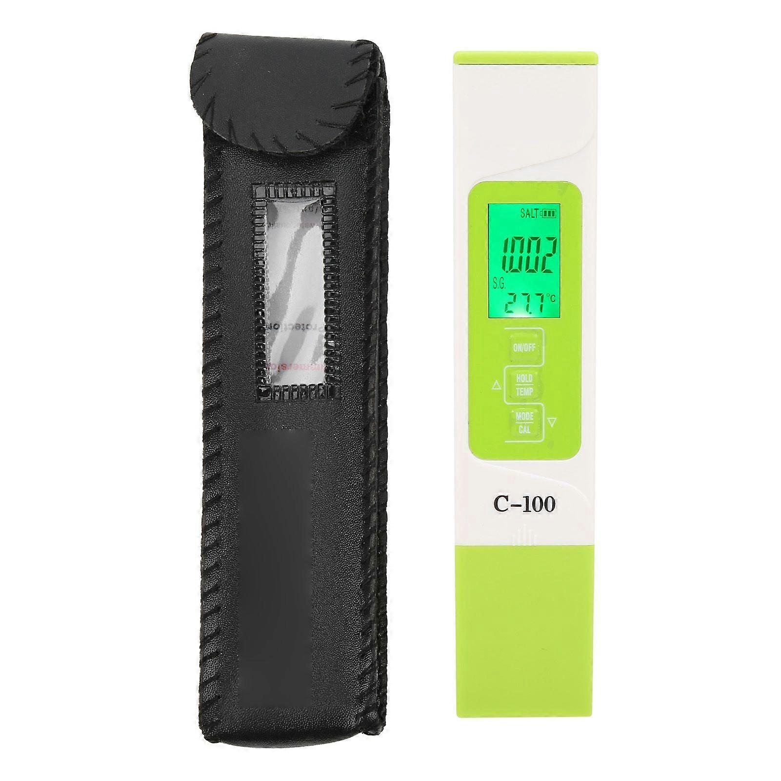High quality  C-100 Multifunctional water quality test pen PH temperature