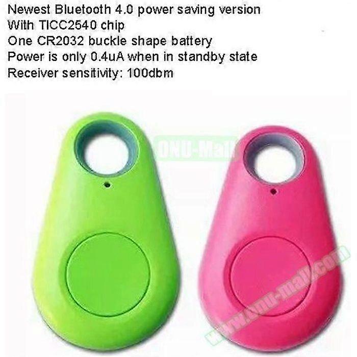 Connected key ring - iTAG - Anti-loss - Geolocation - Pink color - Compatible with Android/iPhone