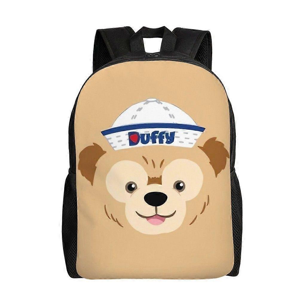 Duffy Versatile Backpack Washable casual style School Student Backpack Trendy Oxford Cloth Computer Bag Unisex-hk3475