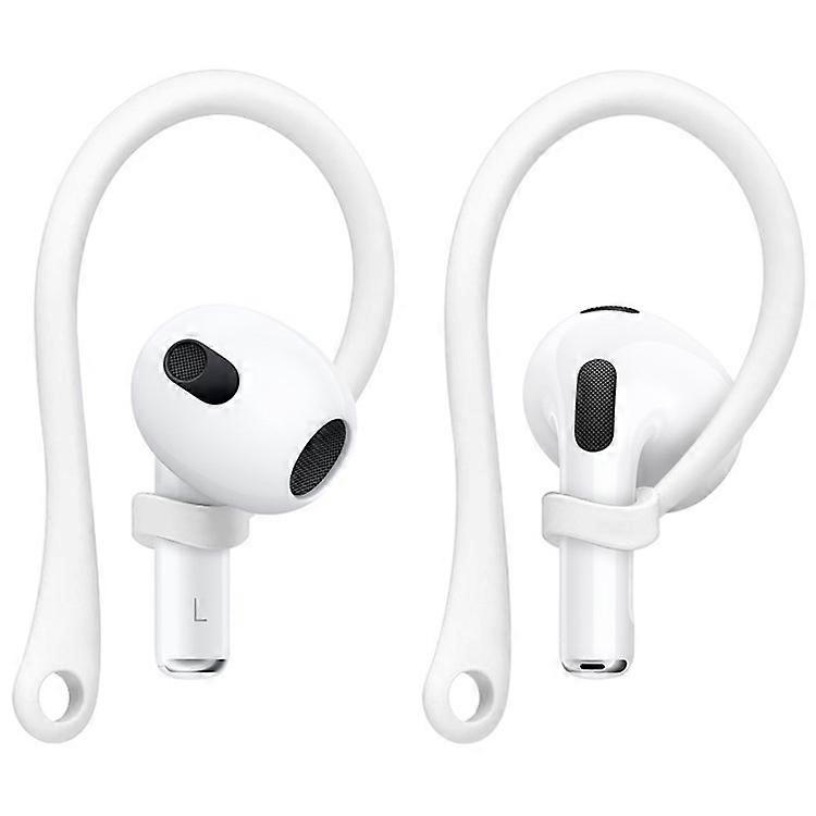 IMAK 1 Pair Hook-shaped Earphone Holder Anti-loss Ear Hooks Compatible For Apple AirPods 3