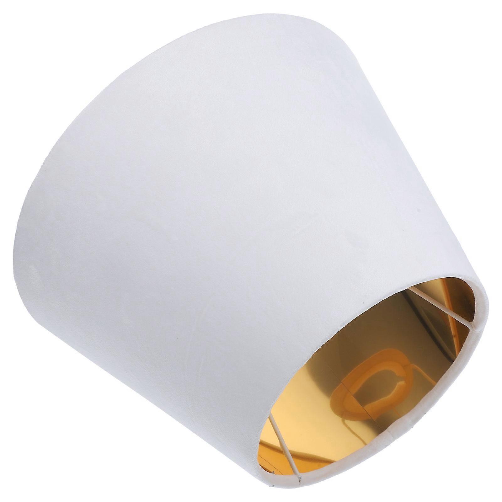 Bedside Lampshade Replacement Cloth Lampshade E14 Socket Light Diffusion For Homeowners 1Set